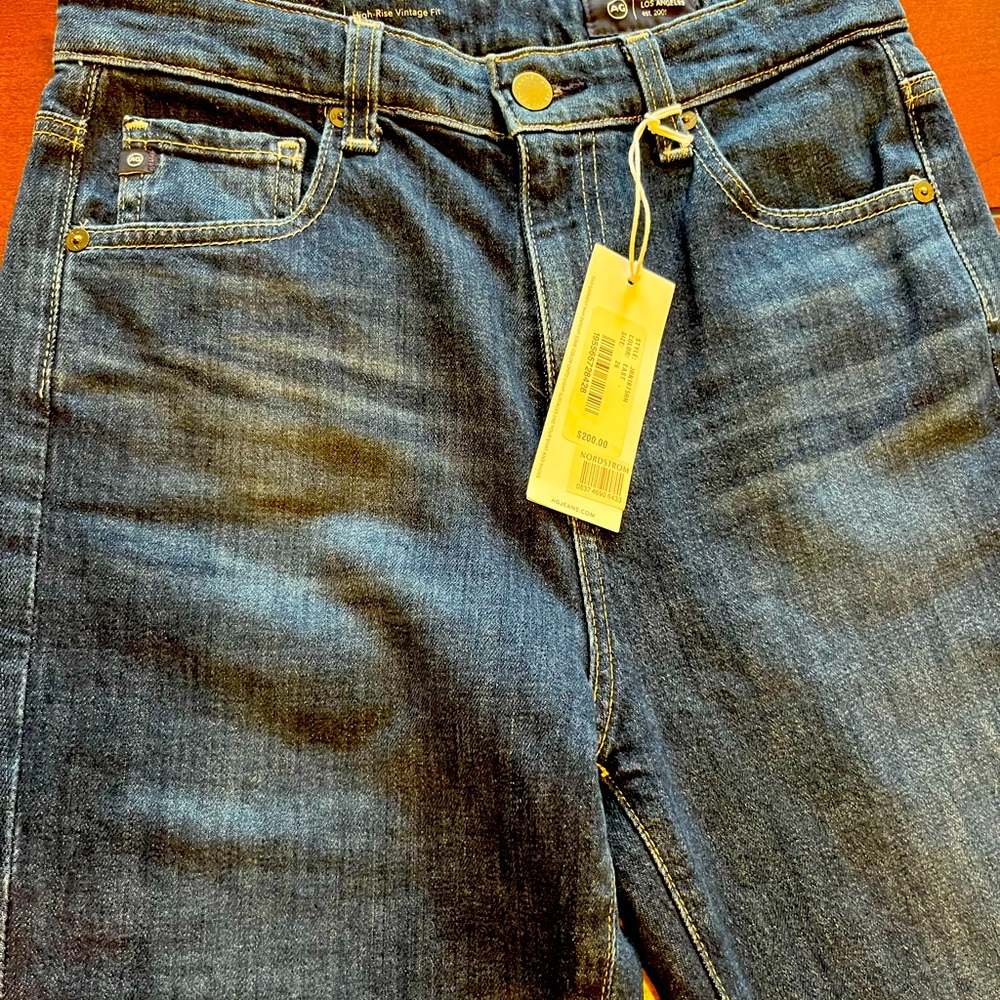 AG jeans. Alexis Boot style. New with tags.